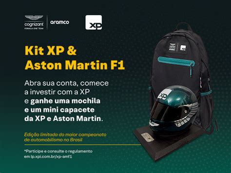 XP oferece kit com mochila e mini capacete da Aston